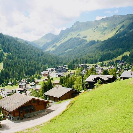 Chalet Le Jeuna Morgins Exteriör bild