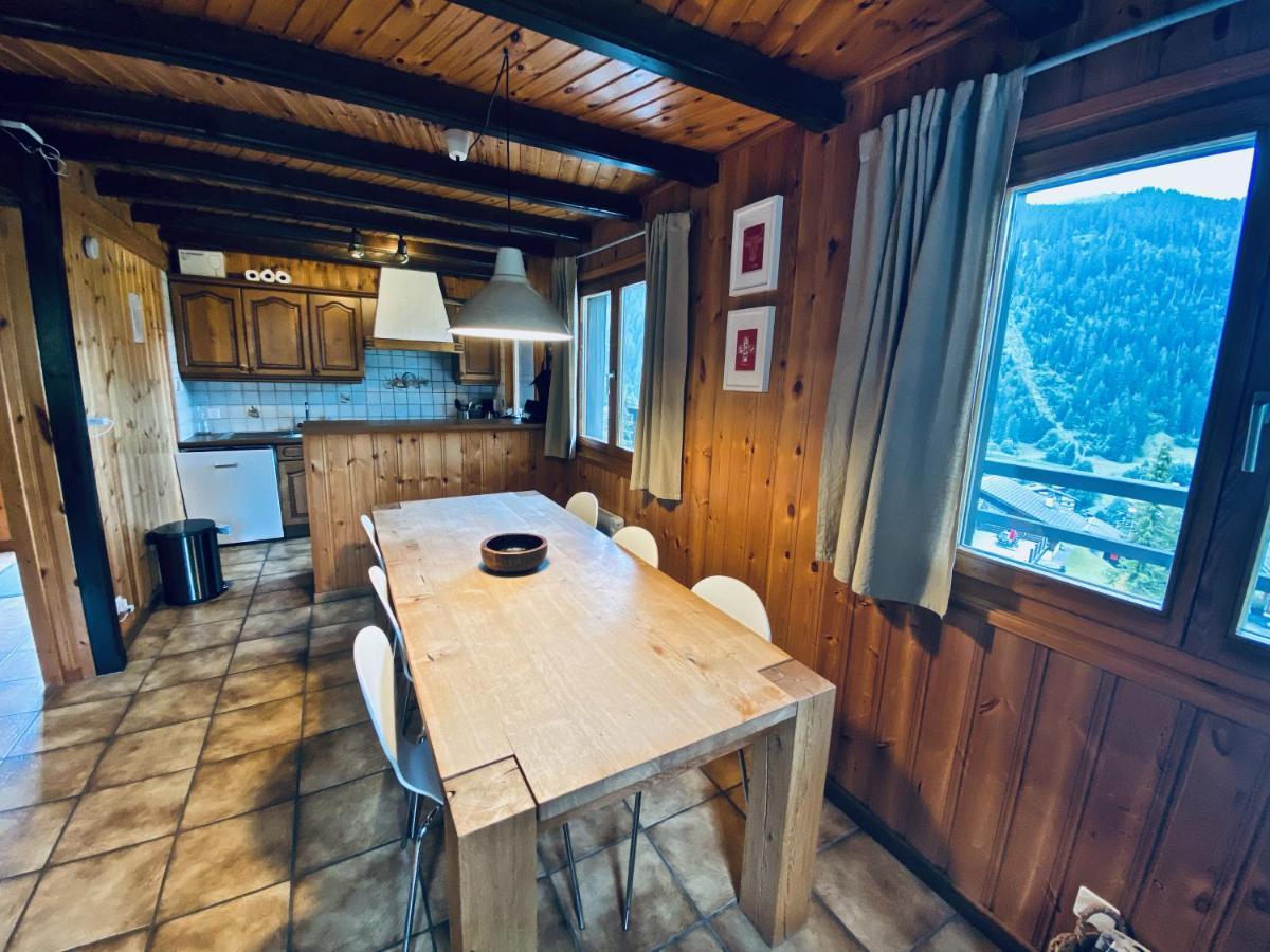 Chalet Le Jeuna Morgins Exteriör bild