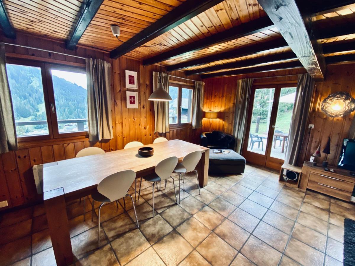 Chalet Le Jeuna Morgins Exteriör bild