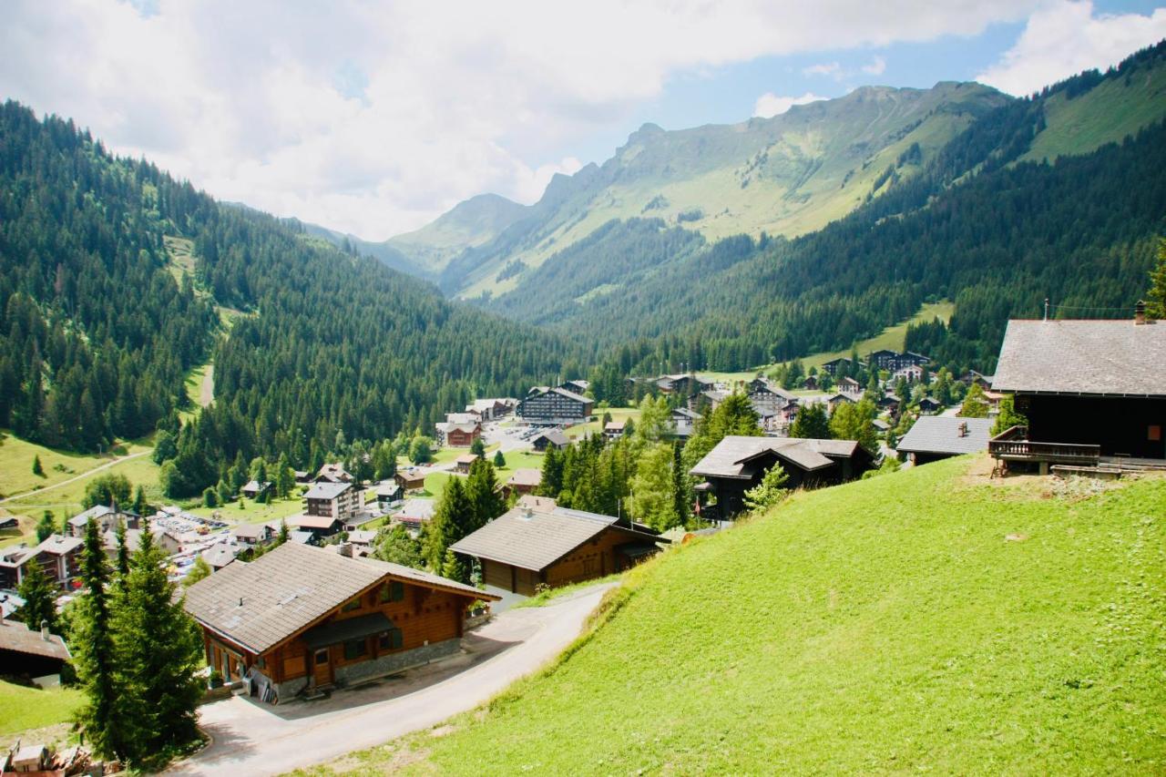 Chalet Le Jeuna Morgins Exteriör bild